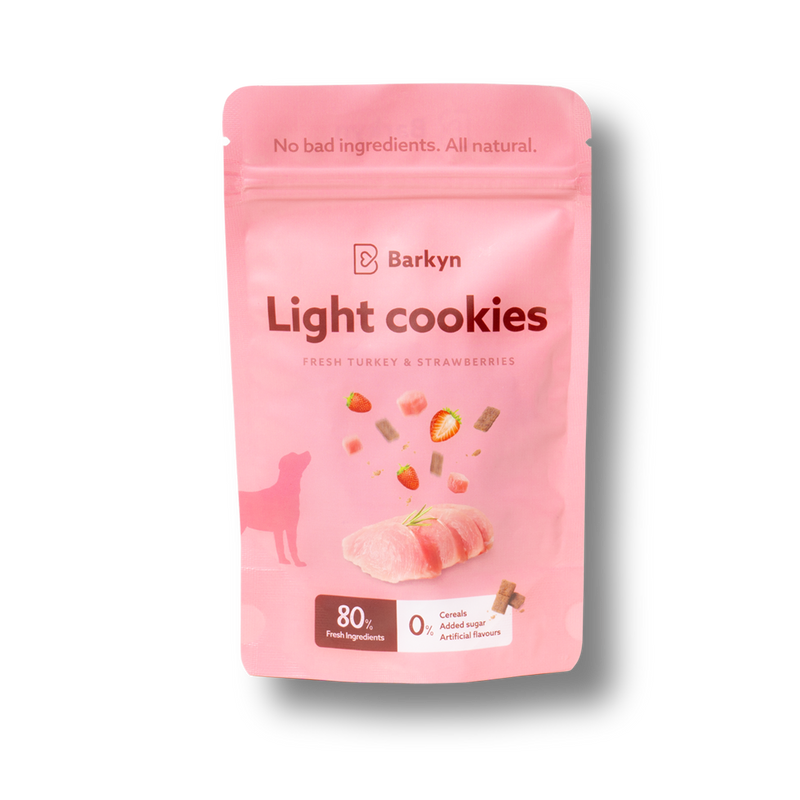 Galletas light de carne y fresas