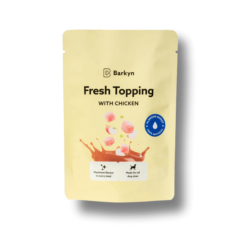 Topping naturale al pollo e mela rossa - Barkyn Store