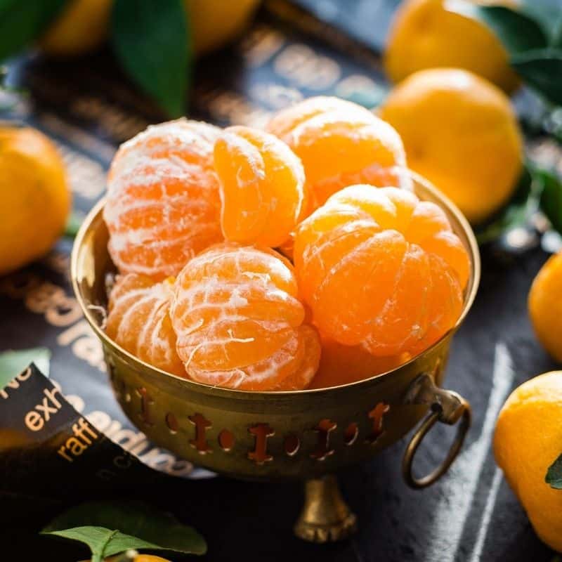 ¿Los perros pueden comer mandarina?