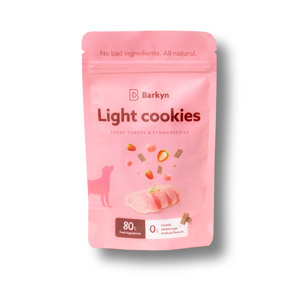 Galletas light de carne y fresas